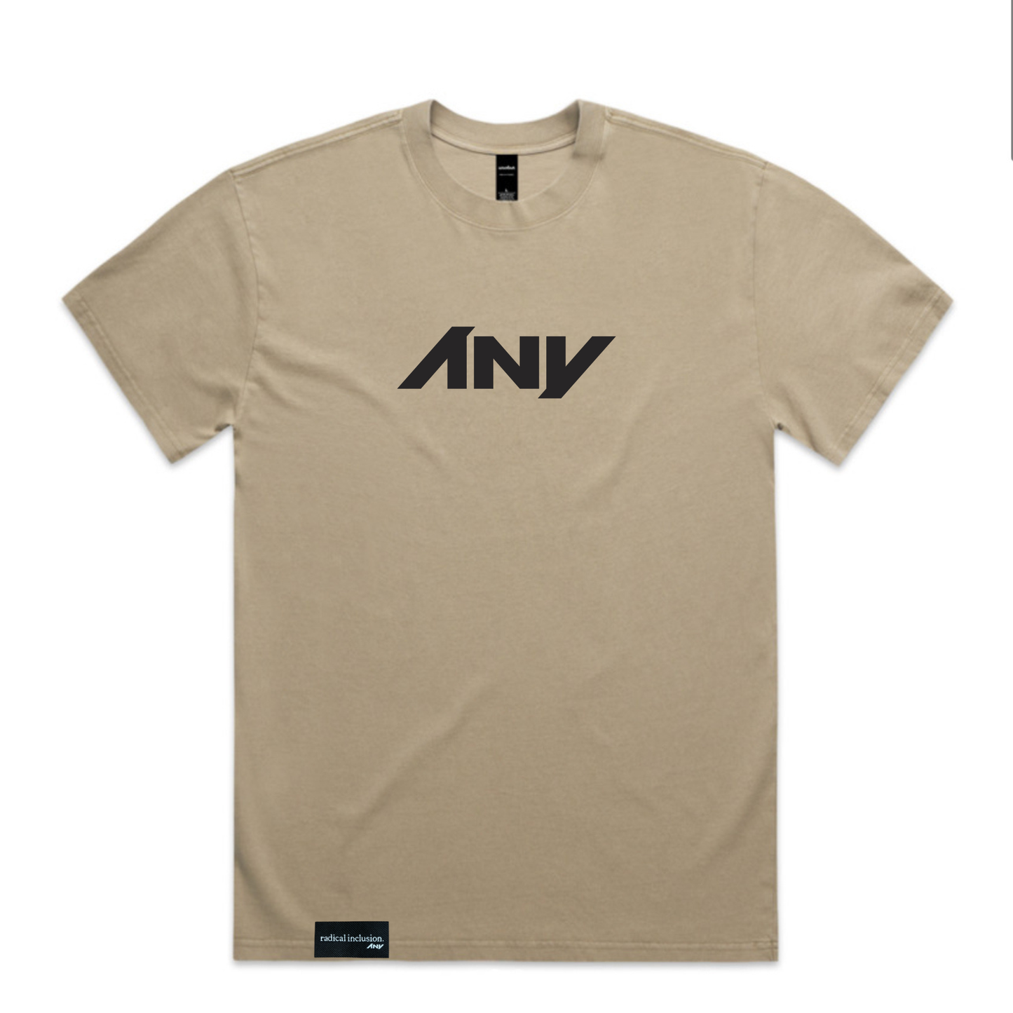 ANY Heavy Faded Tee (Khaki)
