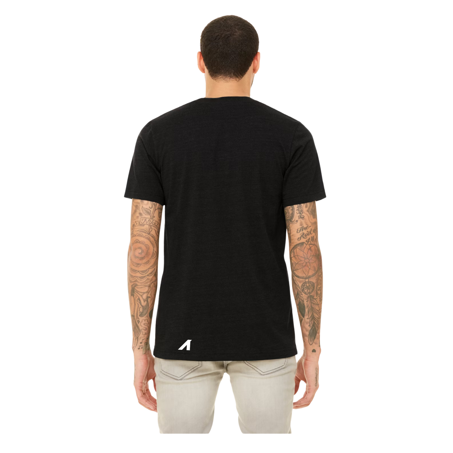 “3D ANY Who Call” Unisex CVC Short Sleeve Tee (Black)