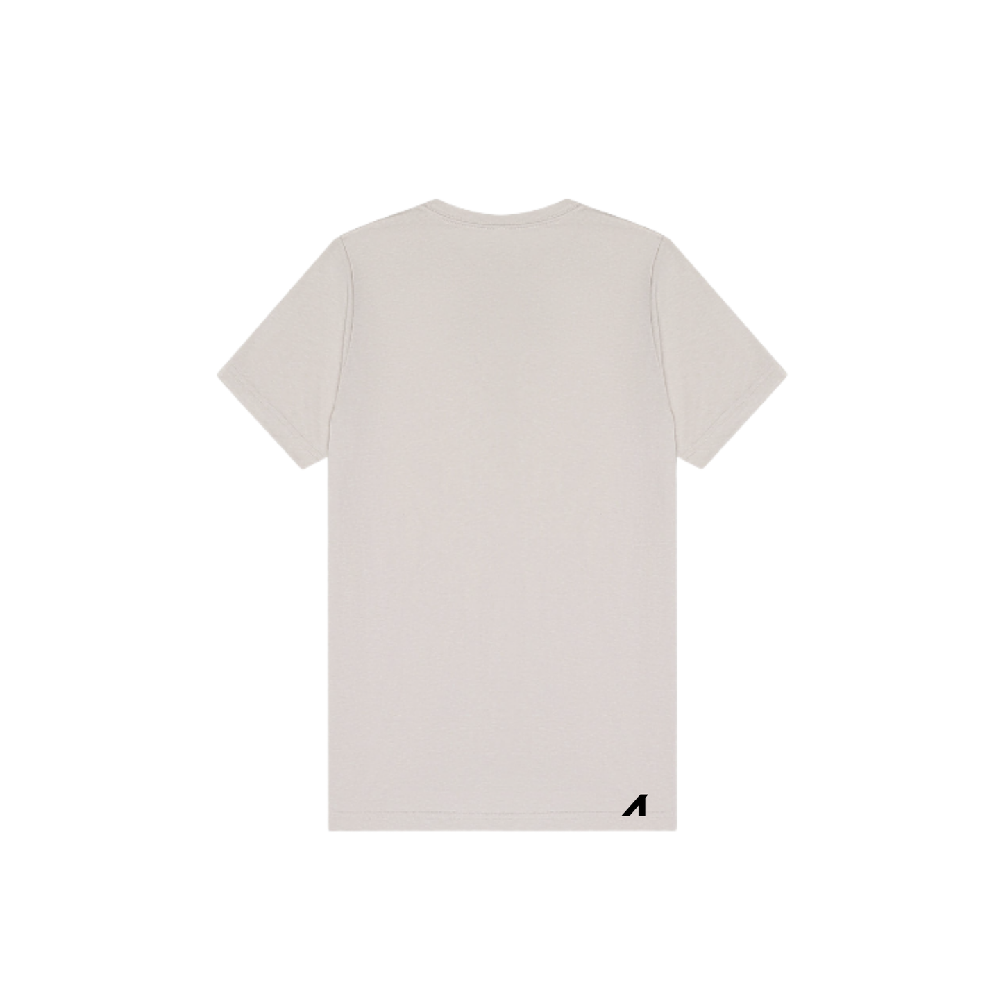 "A is for ANY" Unisex CVC Heather Short Sleeve Tee (Cement)