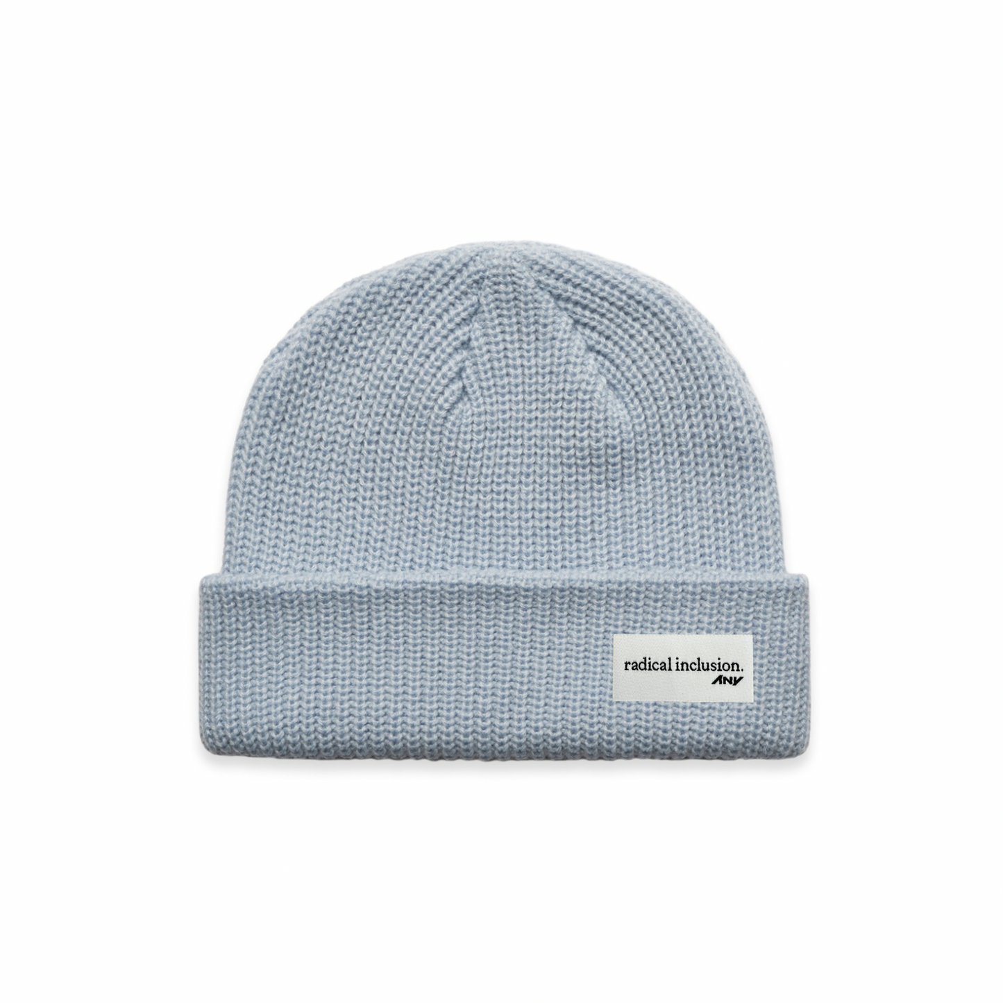“radical inclusion” Cuff Beanie (Powder)