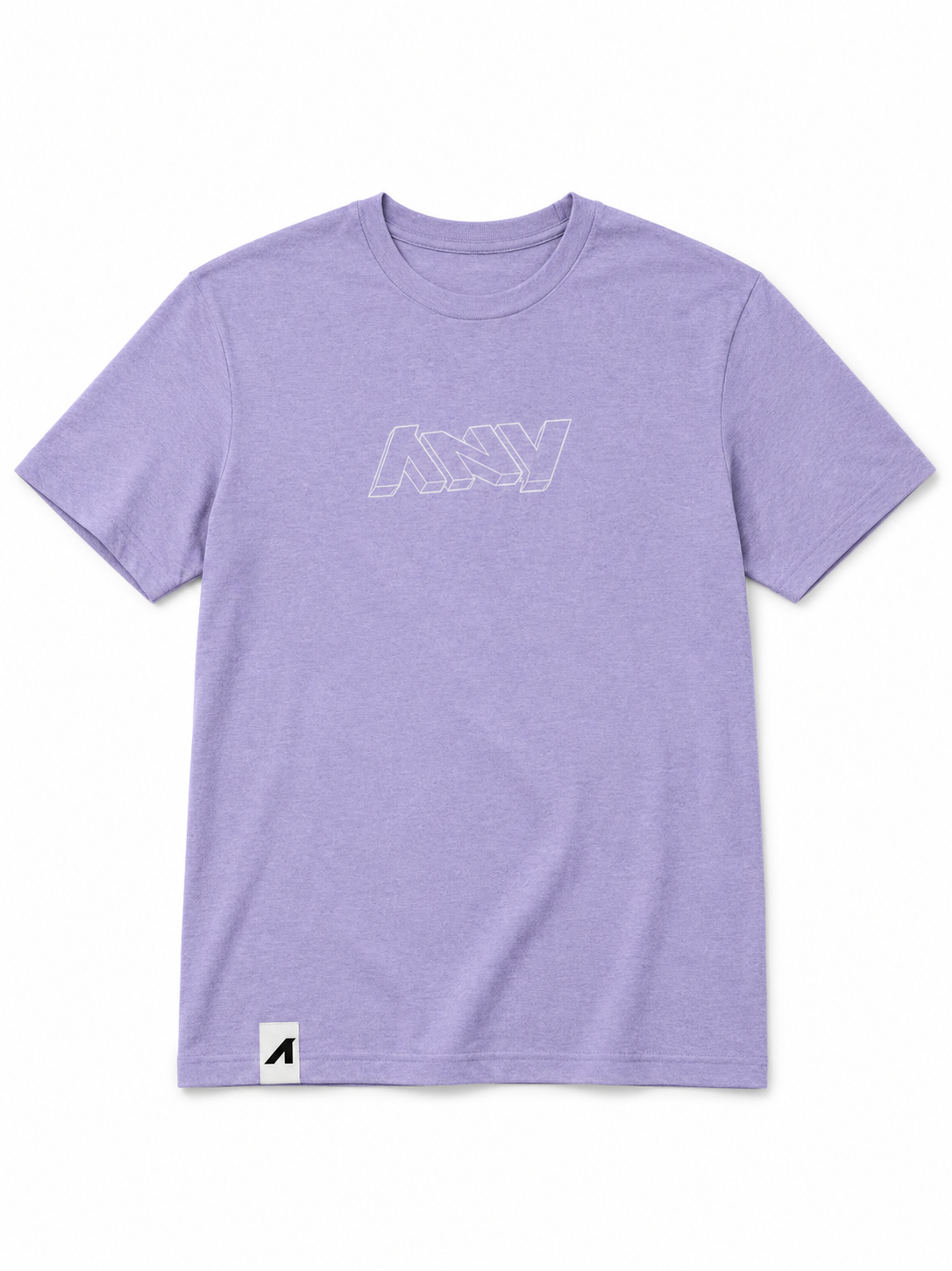 "3D ANY Who Call" Unisex Heather CVC Short Sleeve Tee (Lavender)