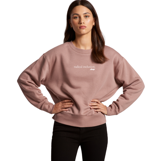 Wo's "radical inclusion" Relax Crew (Hazy Pink)