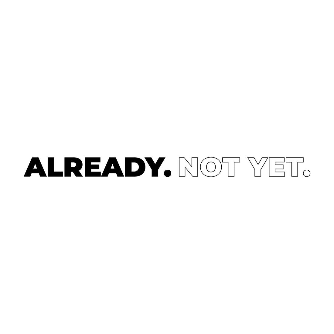 Already, Not Yet - Why I Started The ANY Brand