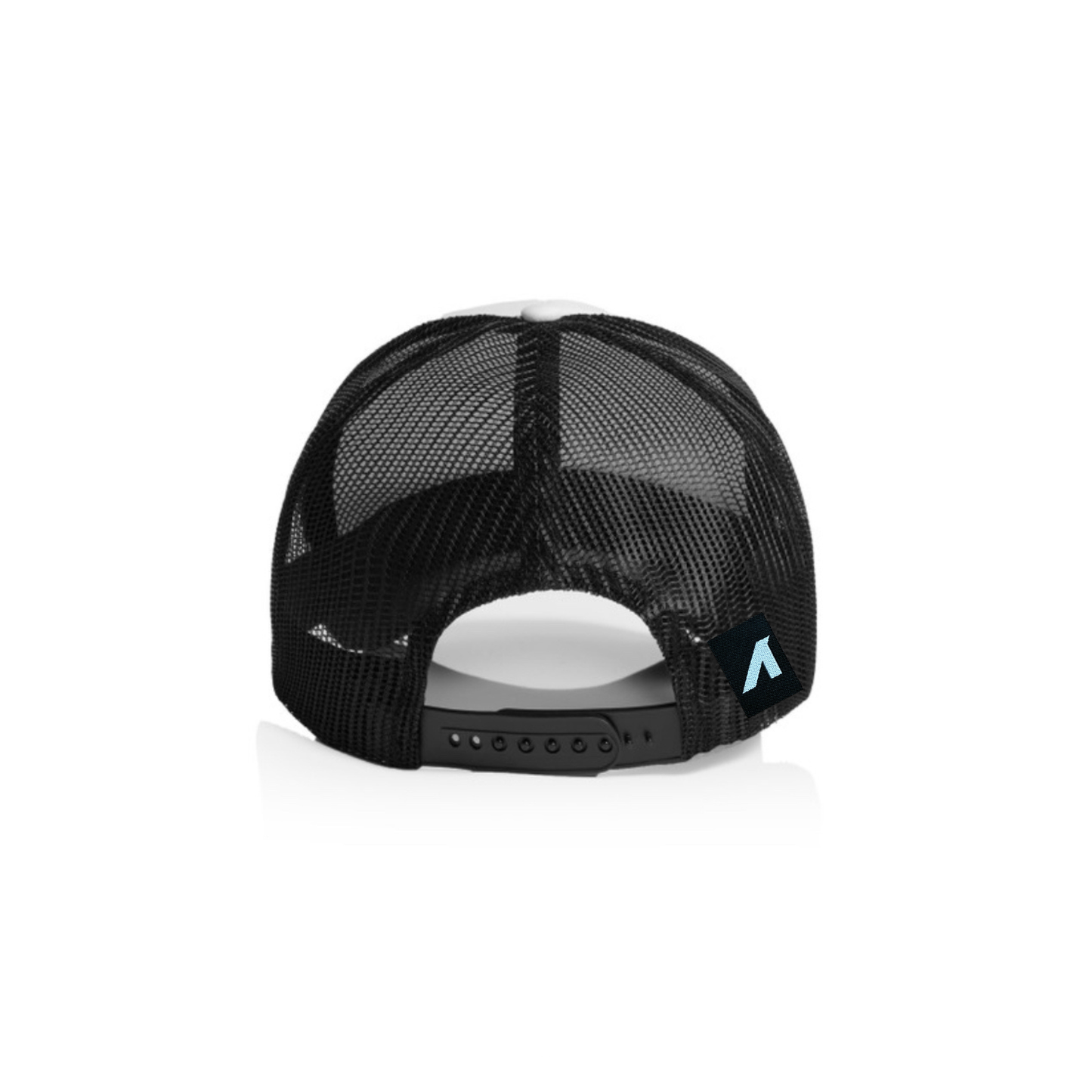 “Beauty & Brokenness” Frame 2-Tone Trucker (Black/White)