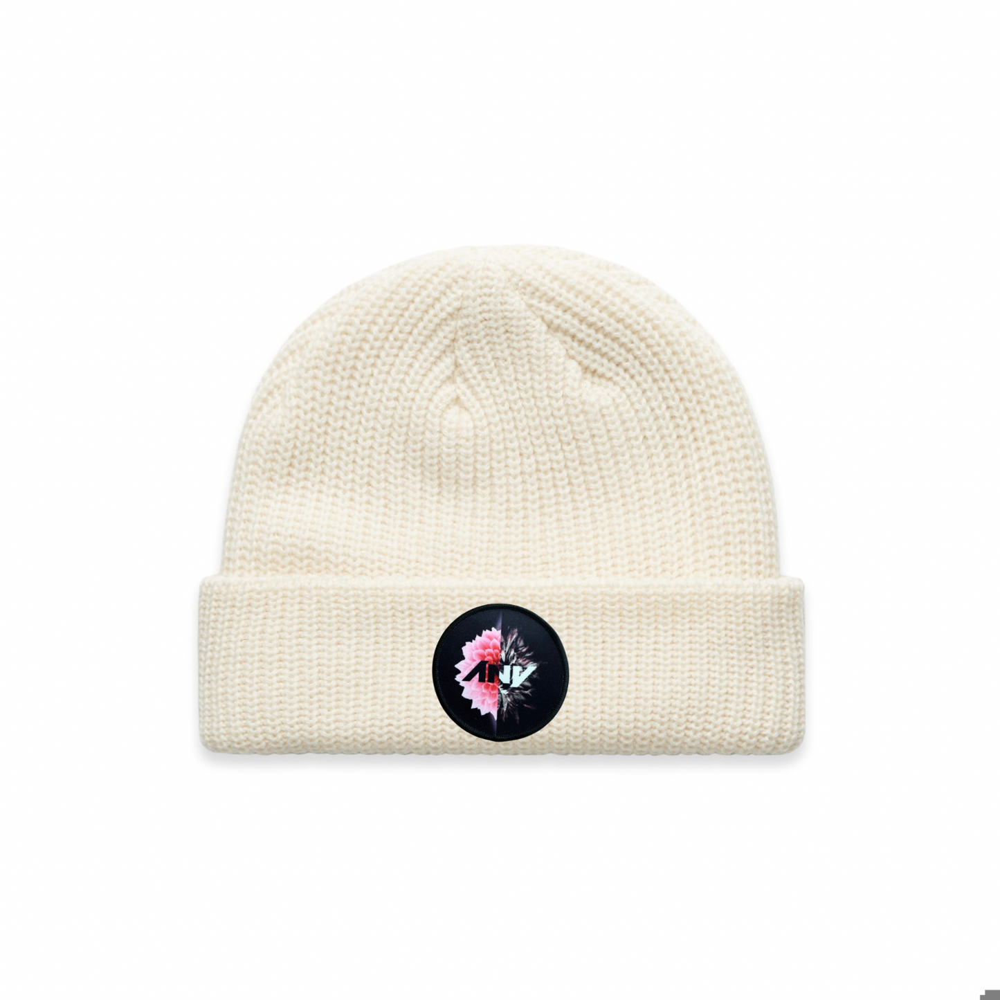 “Beauty & Brokenness” Cuff Beanie (Ecru)