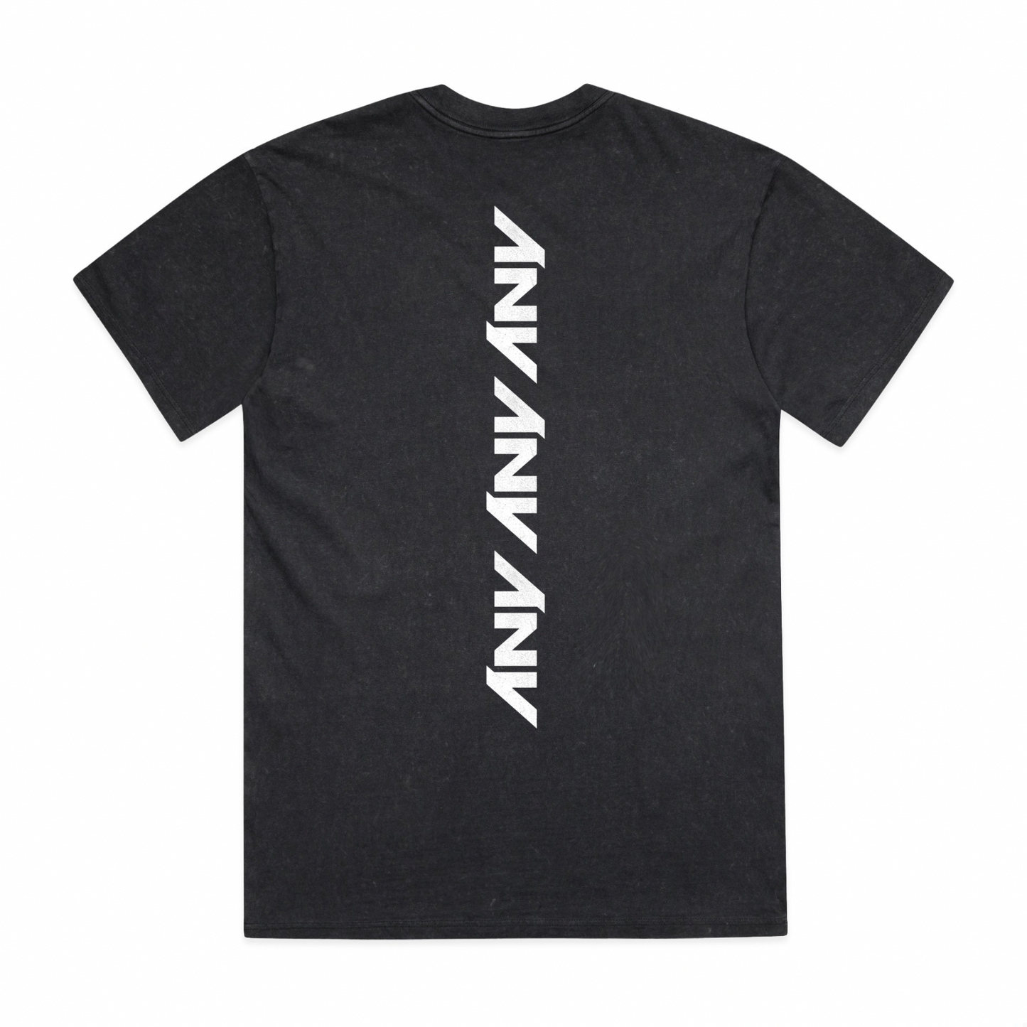 “Duality/Spectrum” Heavy Faded Stone Wash Tee