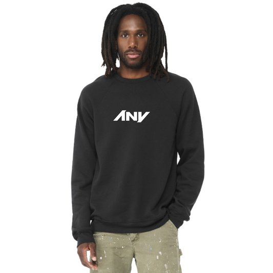 "ANY" Unisex Sponge Fleece Raglan Sweatshirt