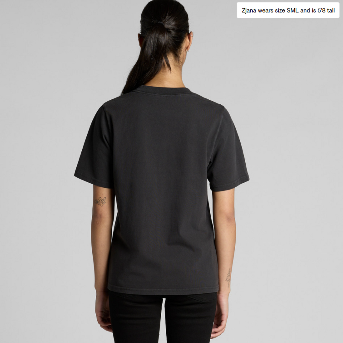 Wo's "ANY Who Call" Heavy Faded Tee