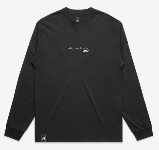 Men's Heavy Faded L/S "Radical Inclusion" Tee