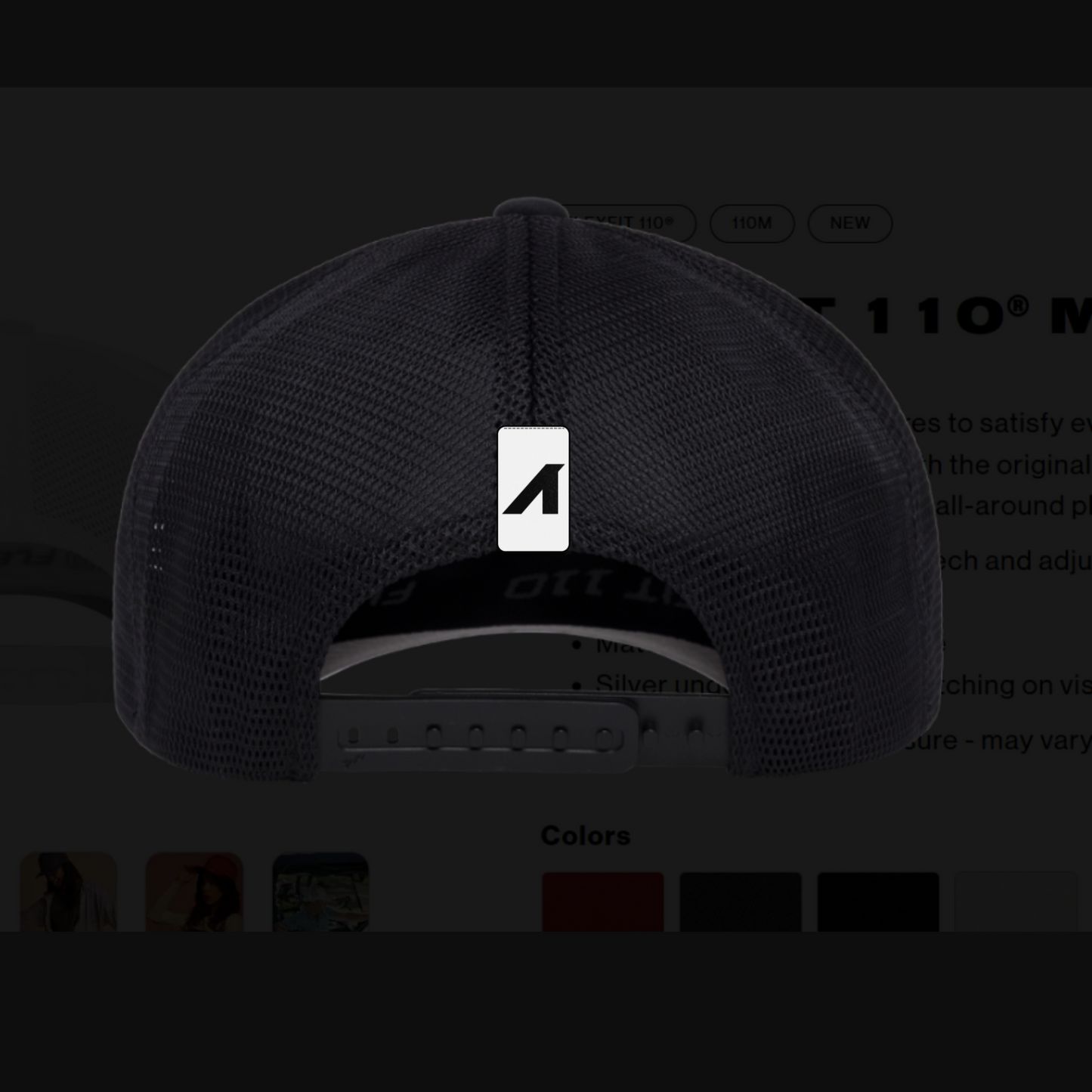 "A is for ANY" FlexFit 110 Mesh Cap