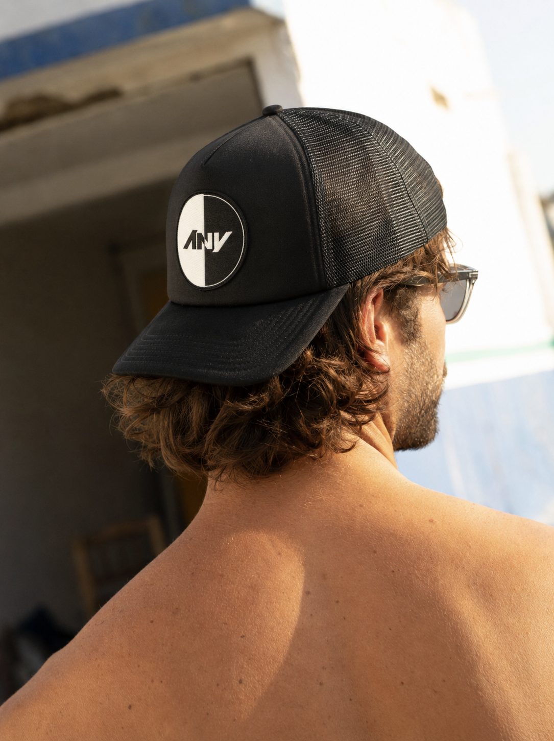 "Duality" Frame Foam Patched Trucker Cap