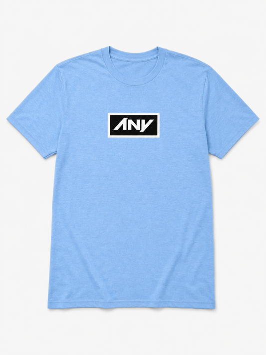 ANY Unisex CVC Short Sleeve Tee (Carolina Blue)