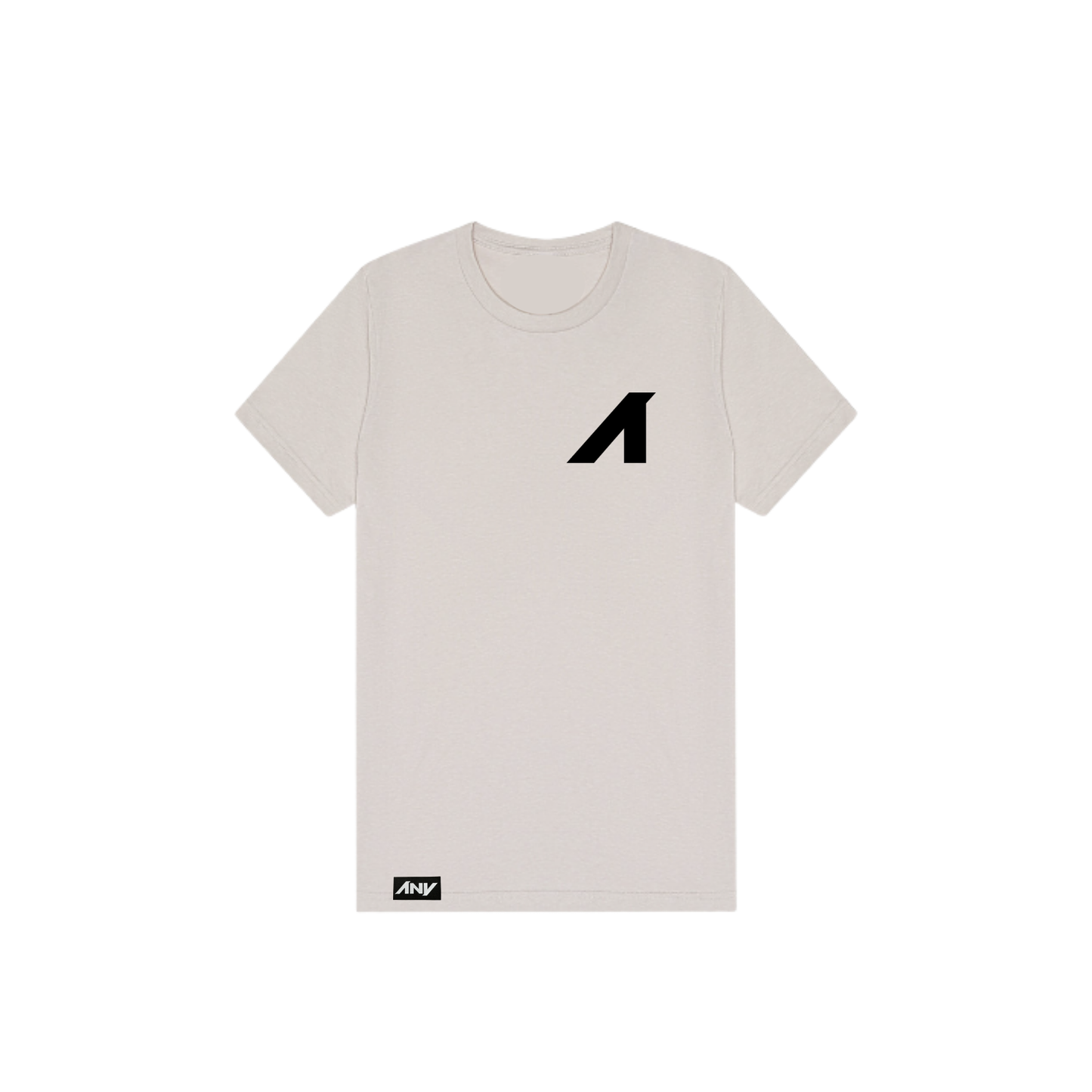 "A is for ANY" Unisex CVC Heather Short Sleeve Tee (Cement)