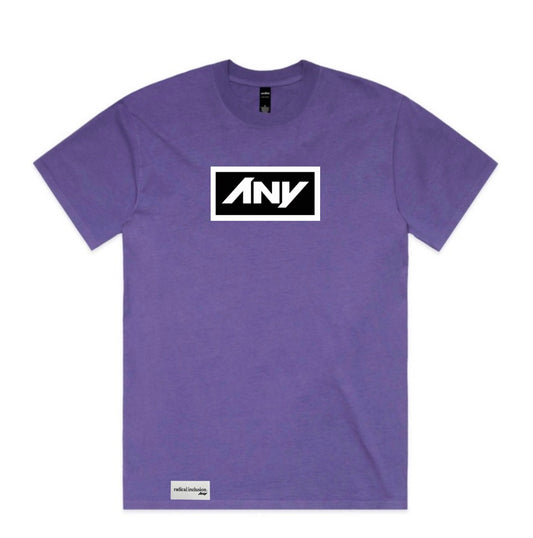 ANY Heavy Faded Tee (Violet)