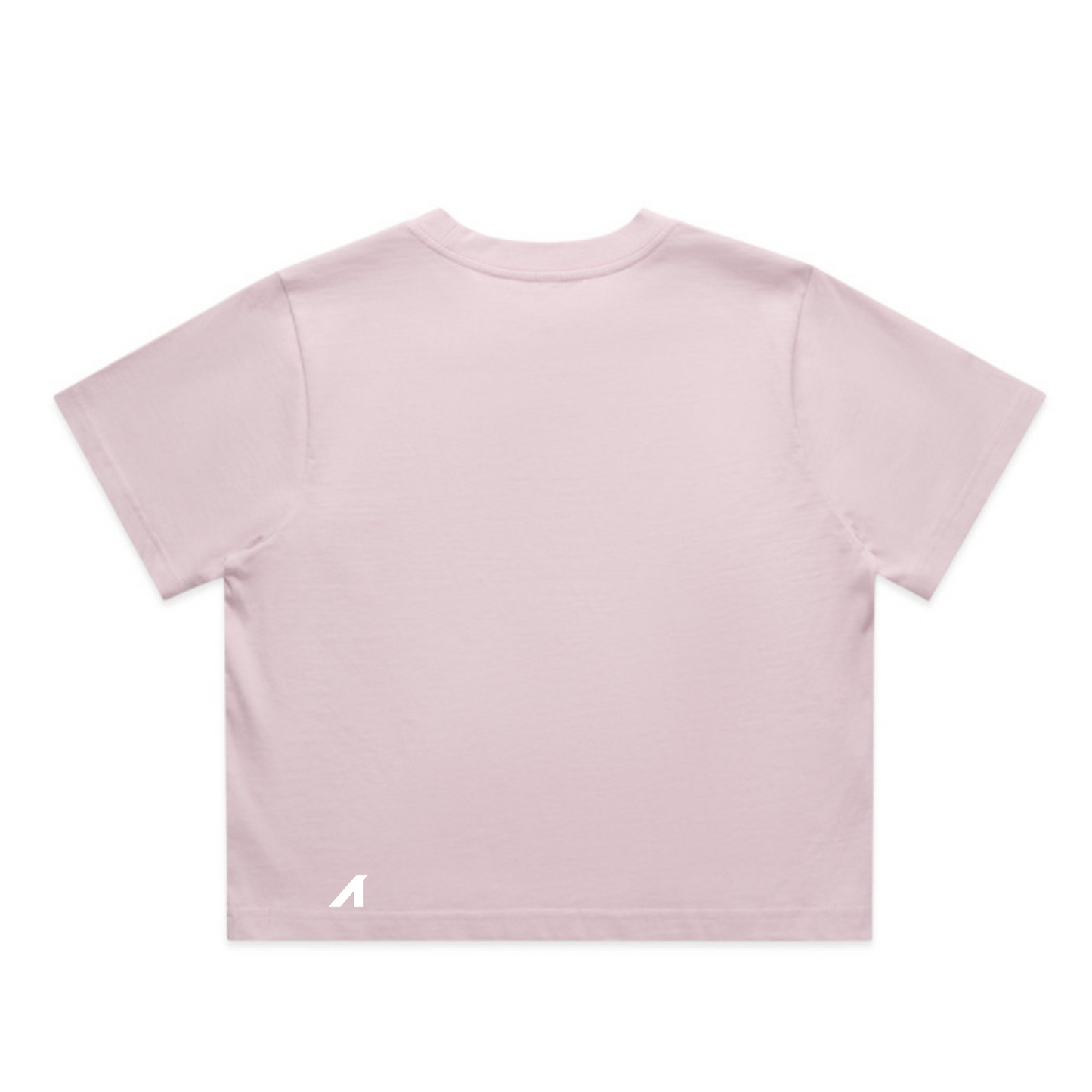 "A is for ANY" Wo's Classic Crop Tee