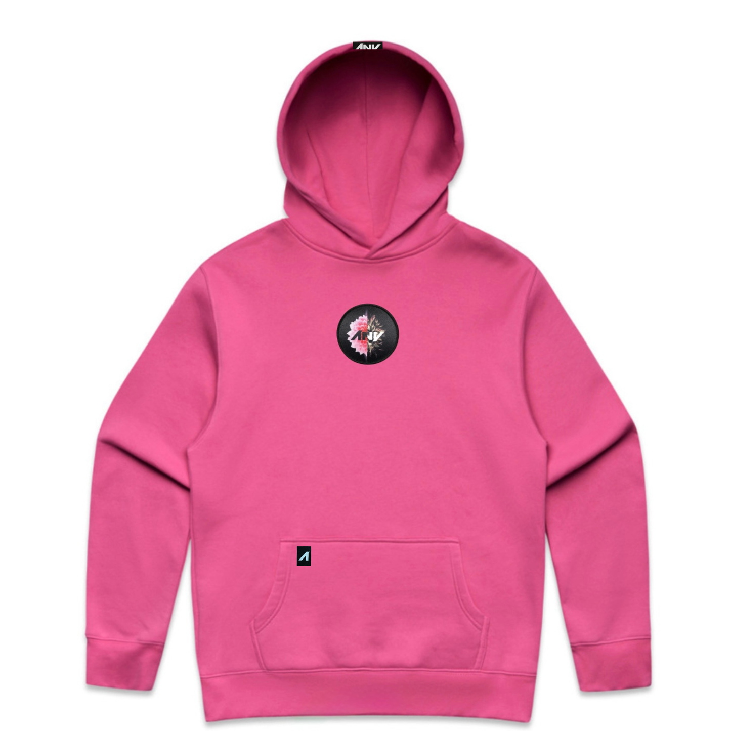"Beauty & Brokenness" Patched Relax Hood (Charity Pink)