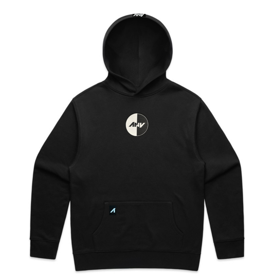 "Duality" Patched Relax Hood (Black)