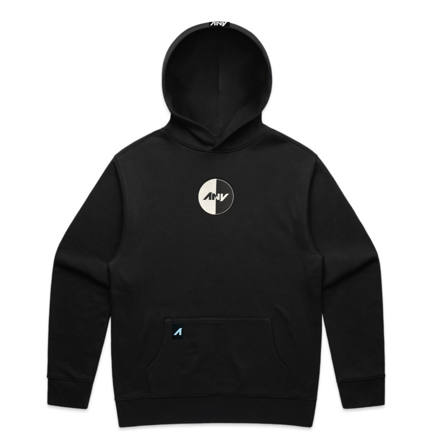 "Duality" Patched Relax Hood (Black)